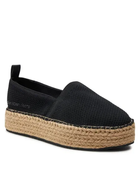 Calvin Klein Jeans Espadrile negru