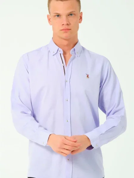 Риза Dewberry синьо