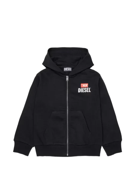 Bluza z kapturem dziecięca Diesel czarna