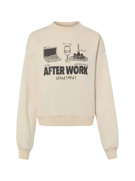 Another Cotton Lab Bluza Kobiety S beżowy