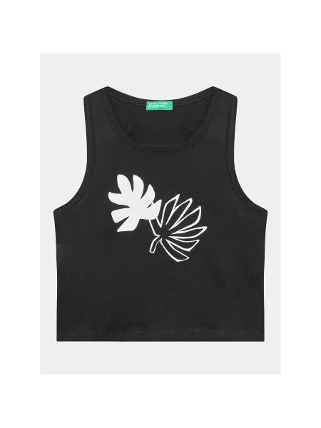 United Colors Of Benetton Топ Regular Fit чорний