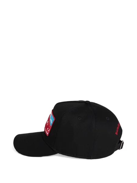 Șapcă Dsquared2 cu autograf negru