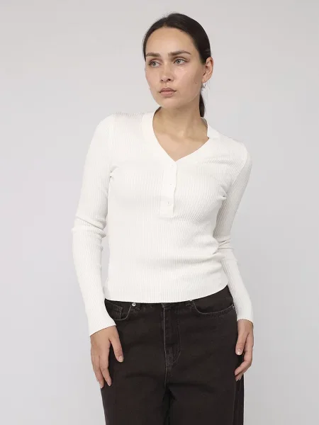 Джемпер YUKI молочний віскоза/поліестер