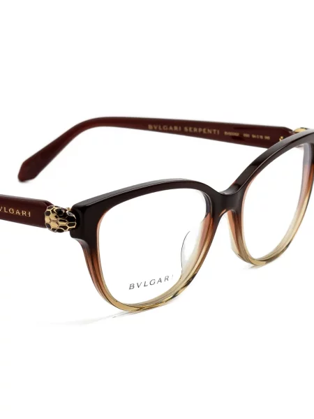 Ochelari de soare Bvlgari maro