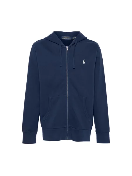 Bluza Polo Ralph Lauren z długim rękawem niebieska
