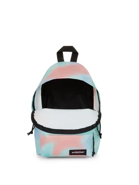 EASTPAK Batoh Orbit tyrkysová / azúrová / koralová