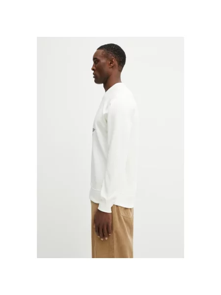 Drôle de Monsieur bluza Sweatshirt LHomme Au Tableau beżowa