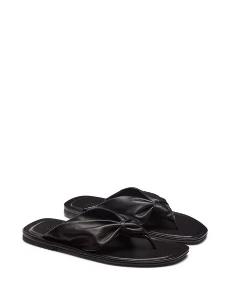 Sandale Loulou De Saison din piele negru