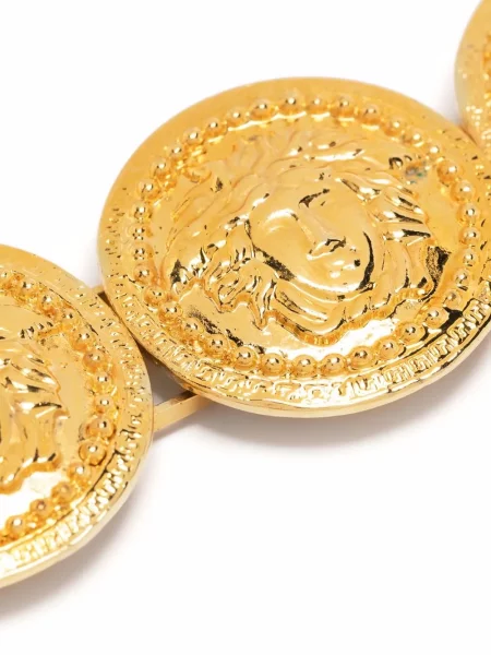 Velký náramek Versace Pre-owned zlatý