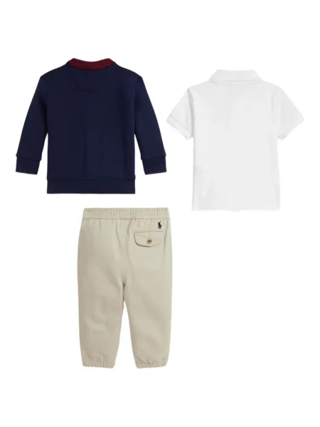 Spodnie dziecięce Polo Ralph Lauren niebieskie
