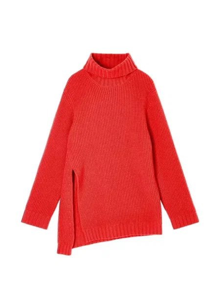 Pulover Giorgio Armani asimetric roșu