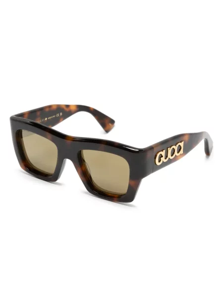 Saulės akiniai Gucci Eyewear ruda