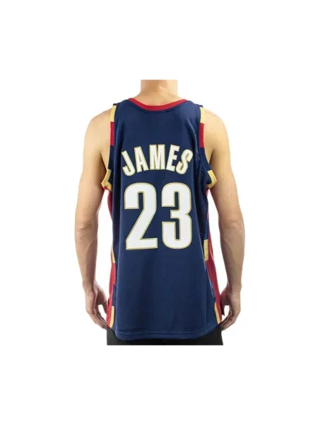 Tricou Mitchell & Ness albastru