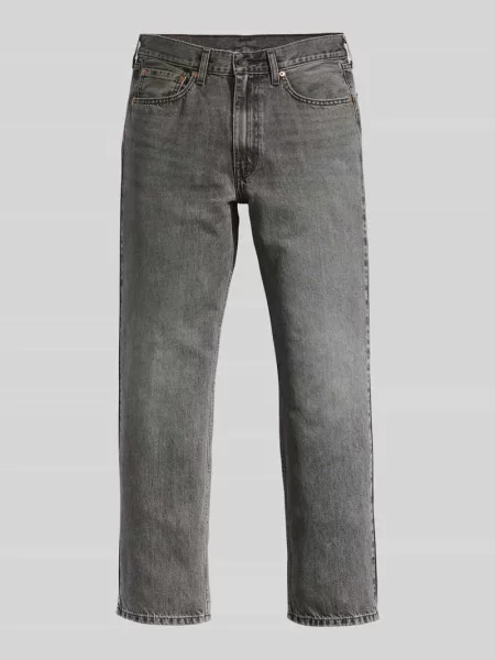 Jeansy o kroju straight fit z czystej bawełny model Levi's