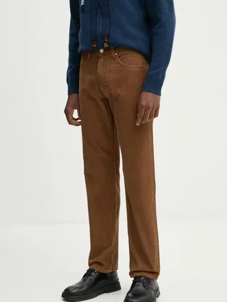Дънки Levi's RELAXED STRAIGHT кафяво