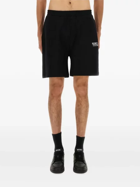 Pantaloni scurți Helmut Lang negru