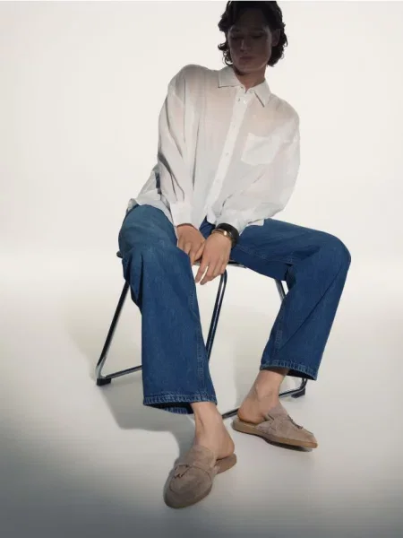 Мюли Reserved бежевые