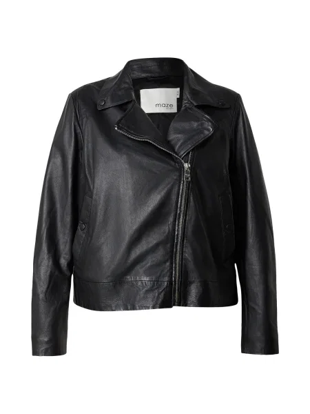 Maze Geacă de primăvară-toamnă negru