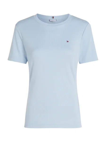 TOMMY HILFIGER Tricou Cody deschis albastru
