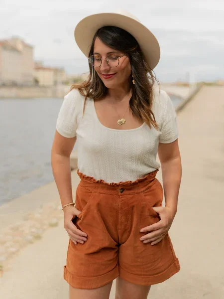 Blúzka Céleste biela
