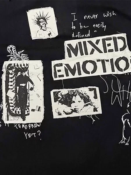 Tricou Mixed Emotion negru