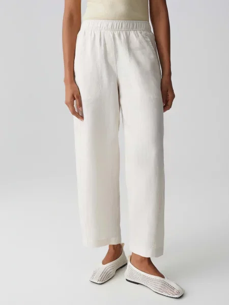 OPUS Pantaloni Myha crem