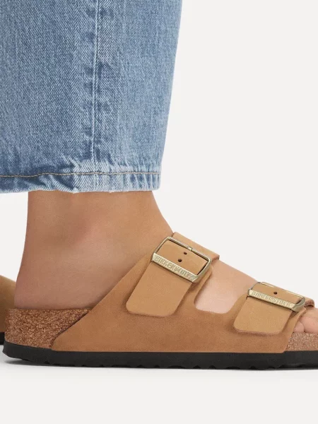 Кожаные шлепанцы Birkenstock