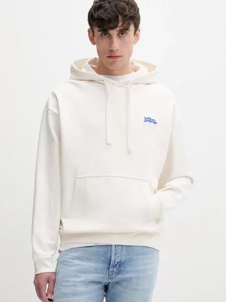 HUGO Blue mikina s kapucí Nohahood béžová
