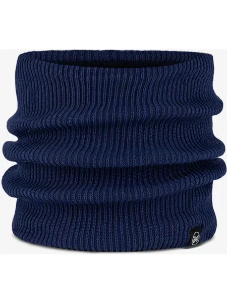 Czapka Buff Knitted&Fleece Renvi granatowy niebieska