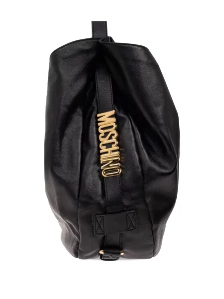 Geanta de piele Moschino din piele negru