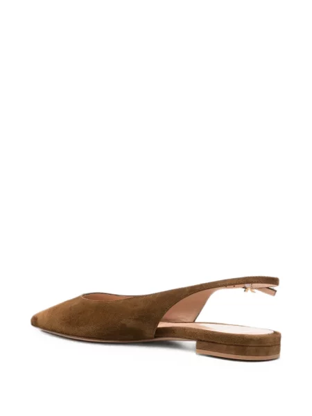 Balerini Gianvito Rossi slingback maro