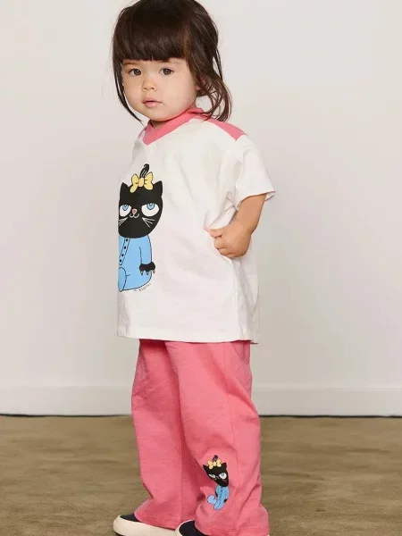 Mini Rodini футболка дитяча Cat