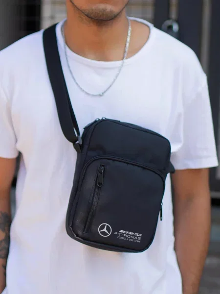 Сумка через плечо Without черная