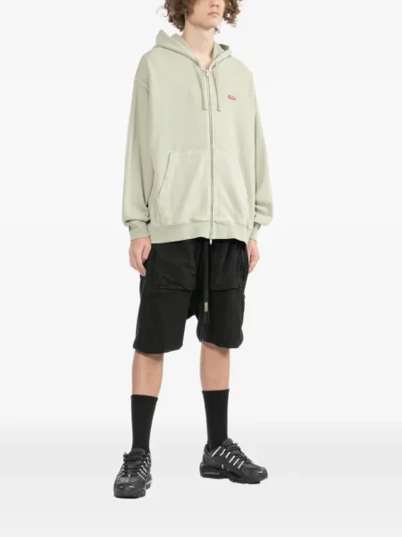 Hoodie Izzue με κέντημα πράσινο