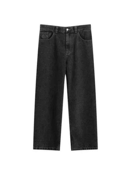 Szerokie jeansy Polar Skate Co. polarowe czarne