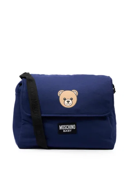 Torba dziecięca Moschino niebieska