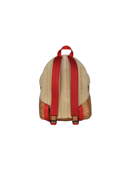 Torba Christian Louboutin skórzana beżowa