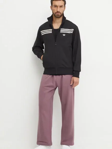 Спортивні штани adidas Originals однотонні рожевий