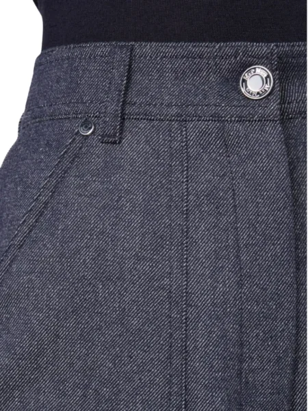 Pantaloni Max Mara albastru