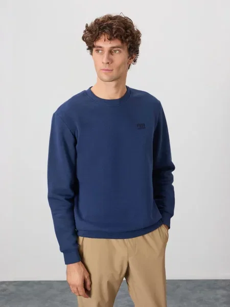 Tommy Life Majica Sweatshirts mornarska