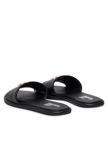 LOVE MOSCHINO Papucs fekete