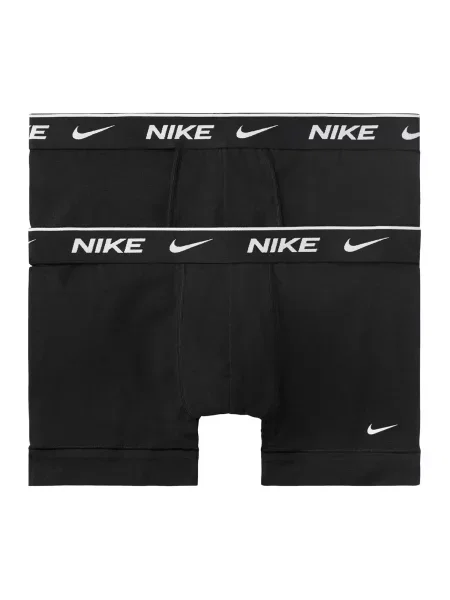 Boxerky Nike Everyday Cotton Stretch Trunk IEV černé bílé