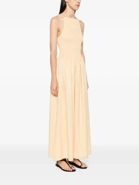 Rochie maxi Faithfull galben