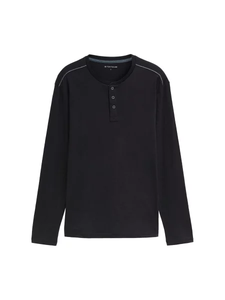 TOM TAILOR Tricou negru alb