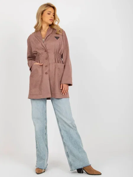 Płaszcz Lakerta różowy