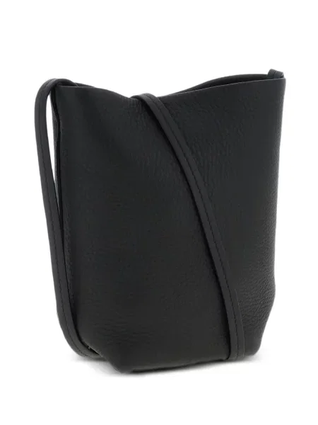 Geanta crossbody The Row din piele negru