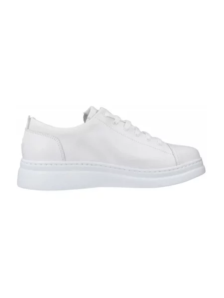 Botine Camper din piele alb