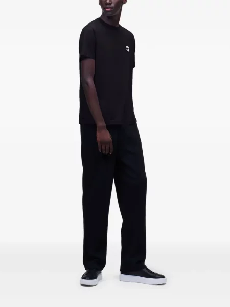 Tricou Karl Lagerfeld cu imagine negru