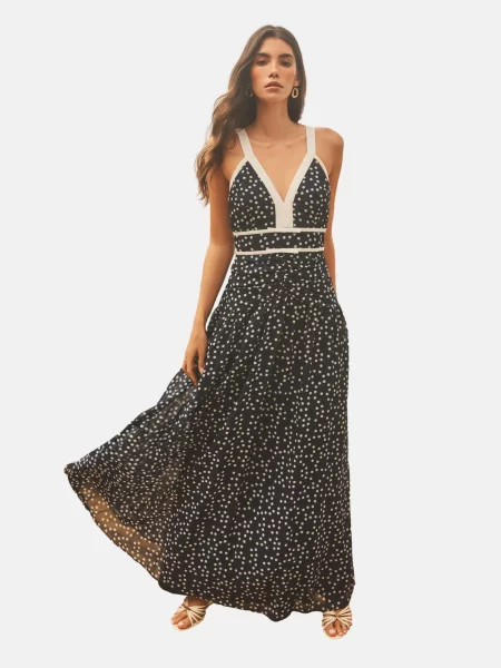 Lipsy Rochie bleumarin alb