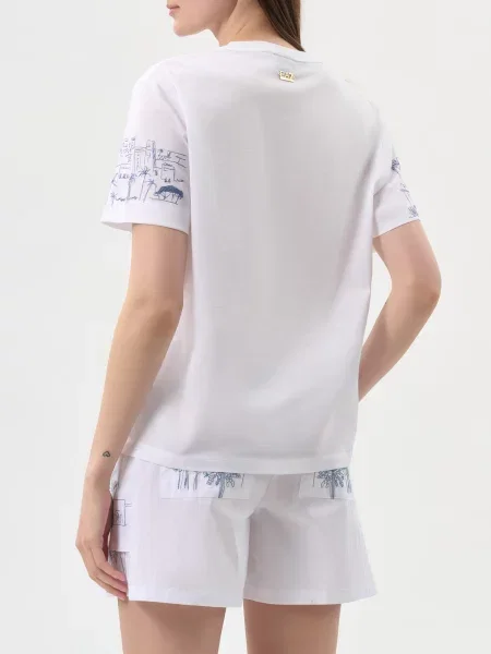 Футболка Ea7 Emporio Armani біла